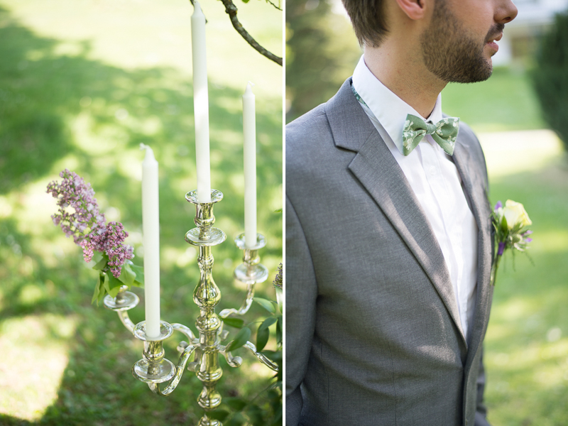 Frühlingshochzeit in Flieder und Grüntönen im Kurpark Bad Vöslau von Barbara Wenz Hochzeitsfotografin