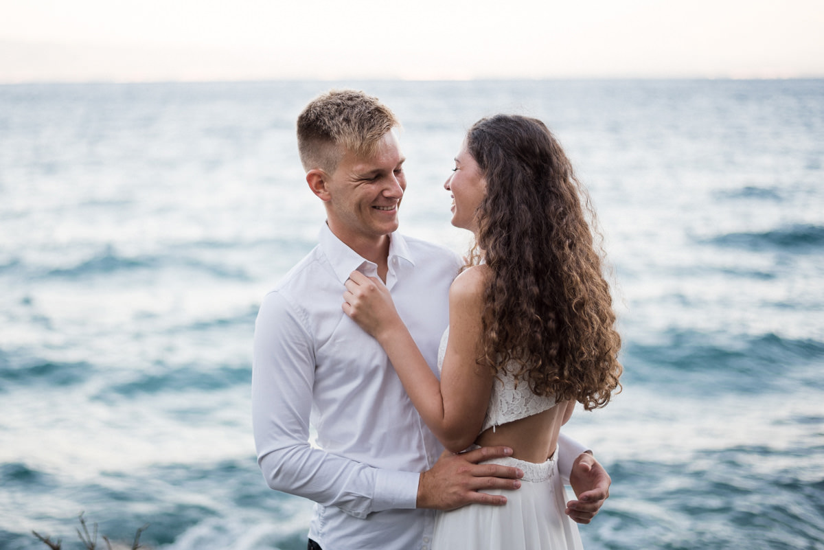 After Wedding Shoot by the sea in Opatija by Istrien Wedding Photographer