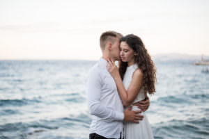 After Wedding Shoot by the sea in Opatija by Istrien Wedding Photographer