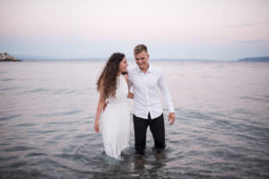 After Wedding Shoot by the sea in Opatija by Istrien Wedding Photographer