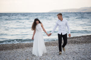 After Wedding Shoot by the sea in Opatija by Istrien Wedding Photographer