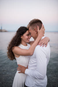 After Wedding Shoot by the sea in Opatija by Istrien Wedding Photographer