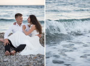 After Wedding Shoot by the sea in Opatija by Istrien Wedding Photographer