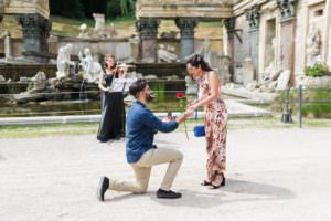 Heiratsantrag mit Fotoshooting in Schönbrunn