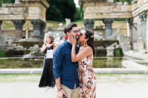 Heiratsantrag mit Fotoshooting in Schönbrunn