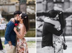 Heiratsantrag mit Fotoshooting in Schönbrunn