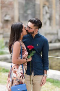 Heiratsantrag mit Fotoshooting in Schönbrunn