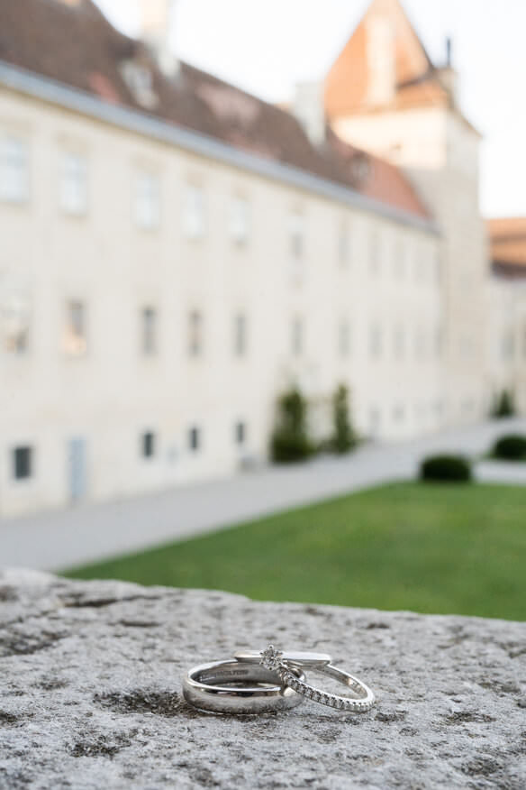 Schlosshochzeit in Niederösterreich fotografiert von Barbara Wenz