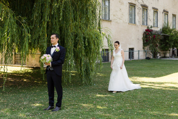 Schlosshochzeit in Niederösterreich fotografiert von Barbara Wenz