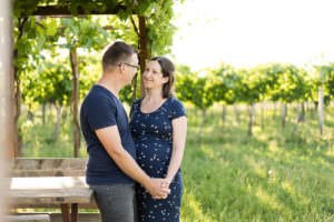 Paarfotos Weinberge Wien