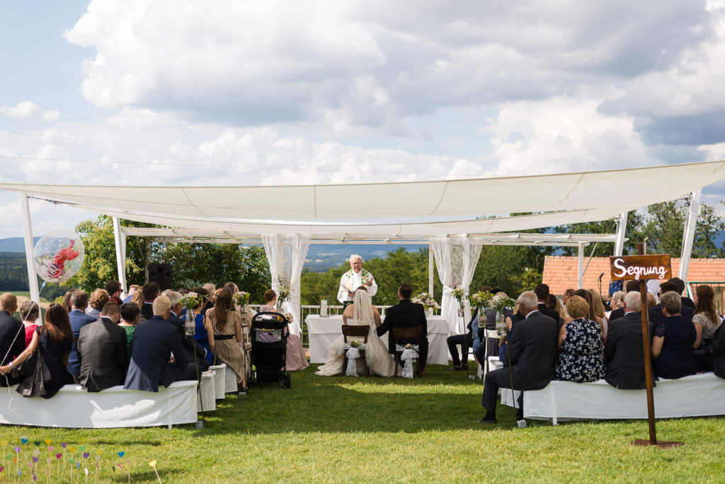 Outdoor Trauung im Freien Burgenland