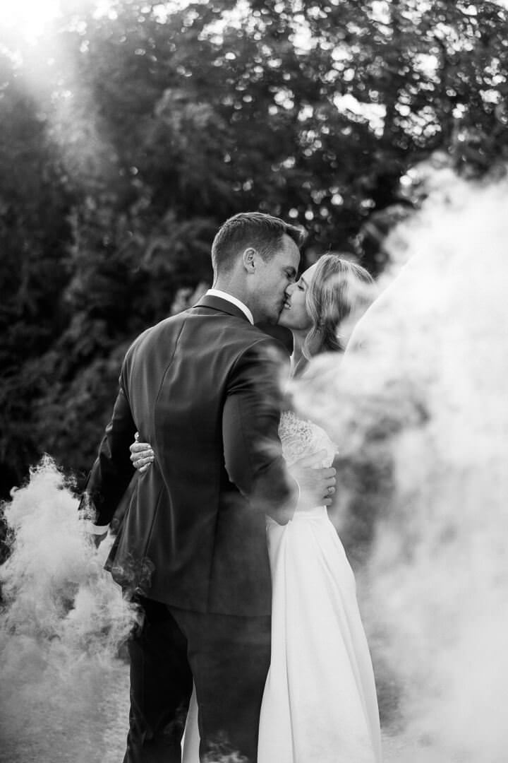 Hochzeitsfotos Rauchbome